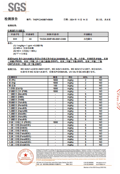 SUNSHINE certification 4
